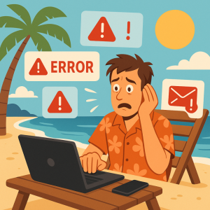 Out of Office, Out of Options: How Reactive IT Can Derail Your Summer